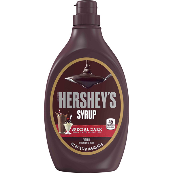 Hershey's Special Dark Mildly Sweet Chocolate Syrup