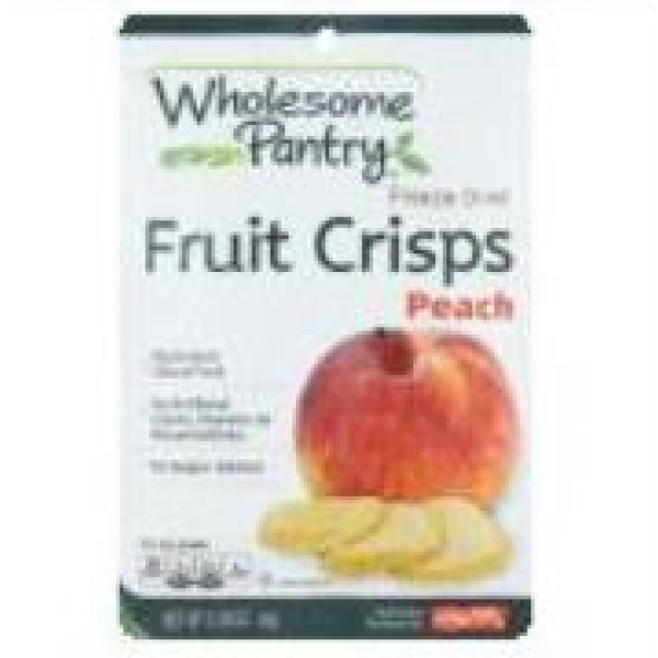 Wholesome Pantry Freeze Dried Peach Fruit Crisps
