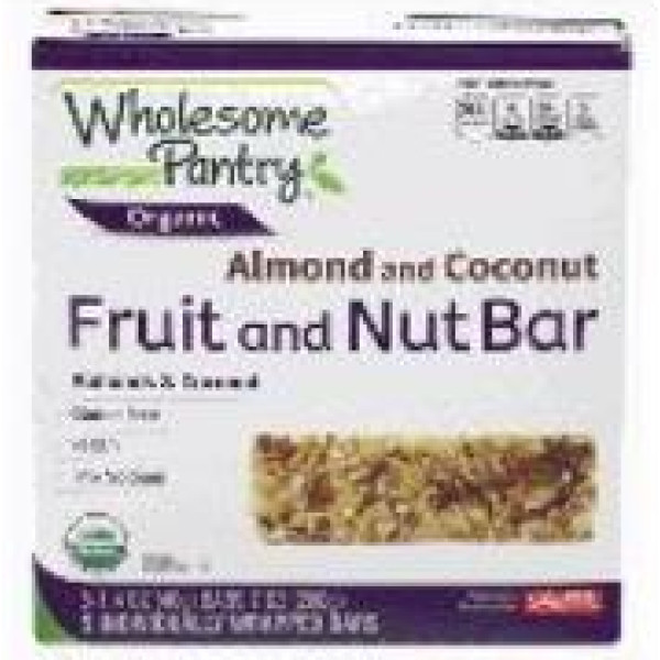 Wholesome Pantry Organic Almond & Coconut Fruit & Nut Bar