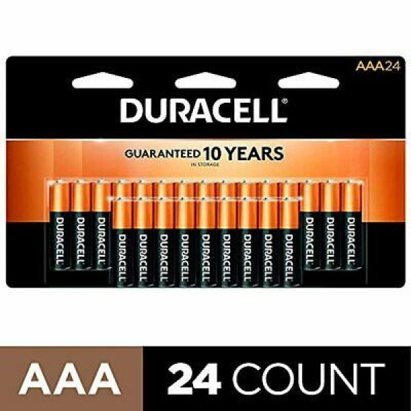 Duracell Batteries AAA 24 Pack