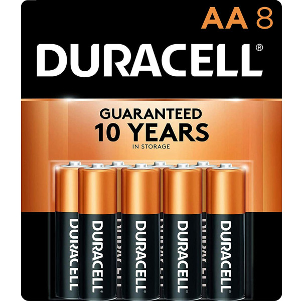 Duracell Batteries AA 8 Pack