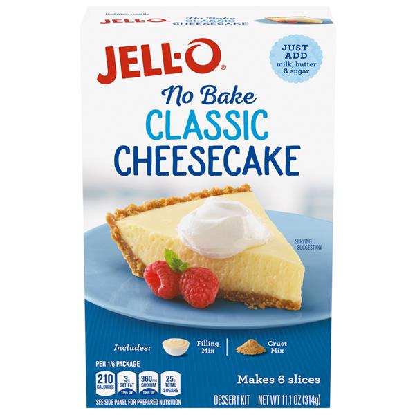 Jell-O No Bake Classic Cheesecake Dessert Kit