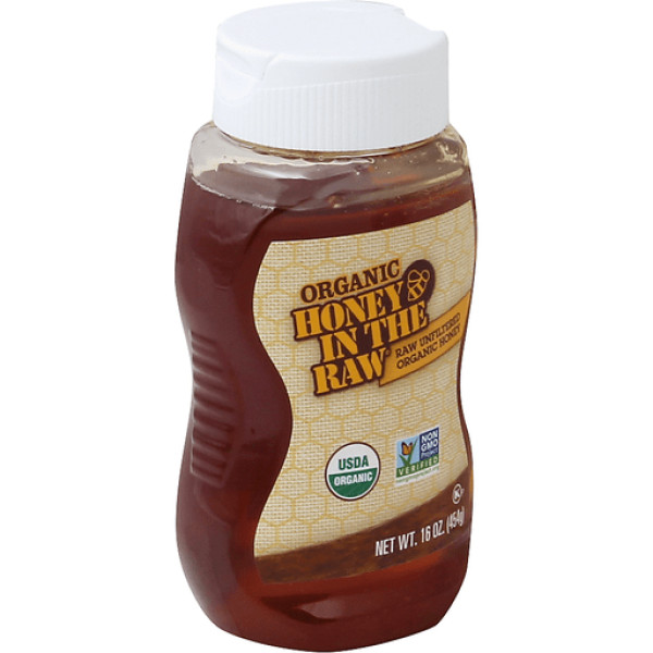Honey In The Raw Unfiltered Raw Organic Honey