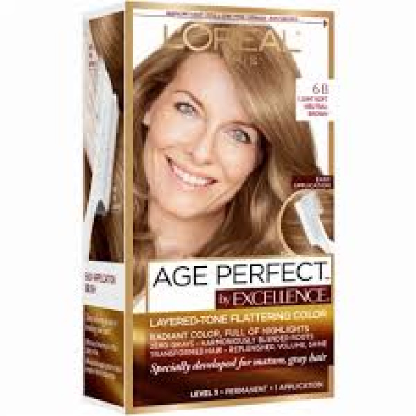 L'OrealÂ® Paris 6B Light Soft Neutral Brown Hair Color