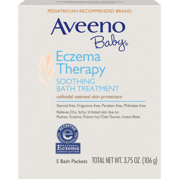 AVEENO BABY Eczema Therapy Soothing Bath Treatment 3.75 0z (106g)
